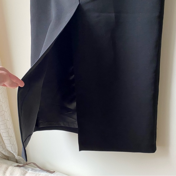 Black straight cut maxi skirt - Picture 11 of 17